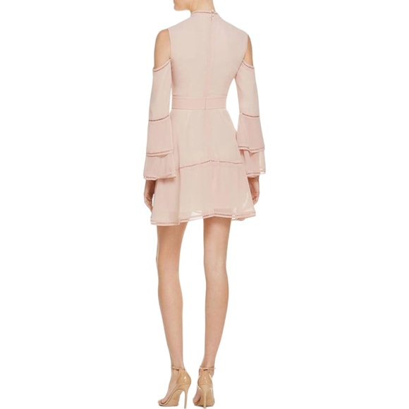 Keepsake The Label Night Dance Cold Shoulder Long Sleeve Mini Dress size Small - Picture 2 of 13